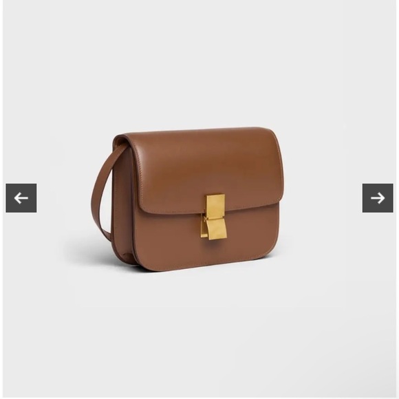 Celine Box Bag in Brown Leather - Picture 1 of 17